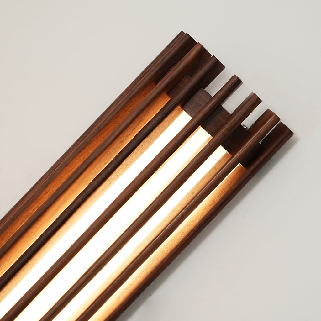 Neyra Walnut Indoor Wall Lamp