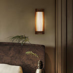 Neyra Walnut Indoor Wall Lamp