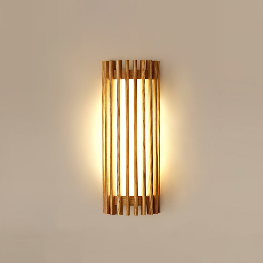 Neyra Indoor Wall Sconce in Walnut