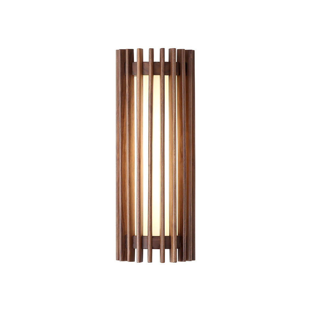 Neyra Indoor Wall Sconce in Walnut