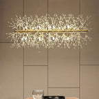 Kristy Pendant Light Hanging Lamp Gold Dining/Living Room Modern Design LED