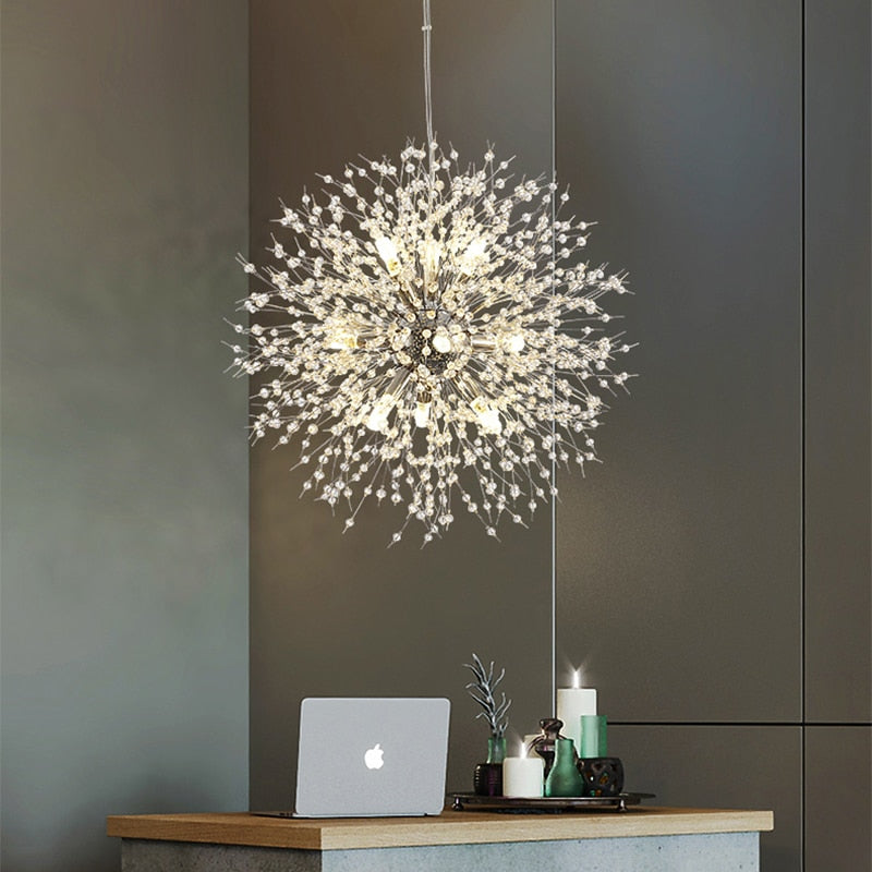 Kristy Pendant Light Hanging Lamp Gold Dining/Living Room Modern Design LED