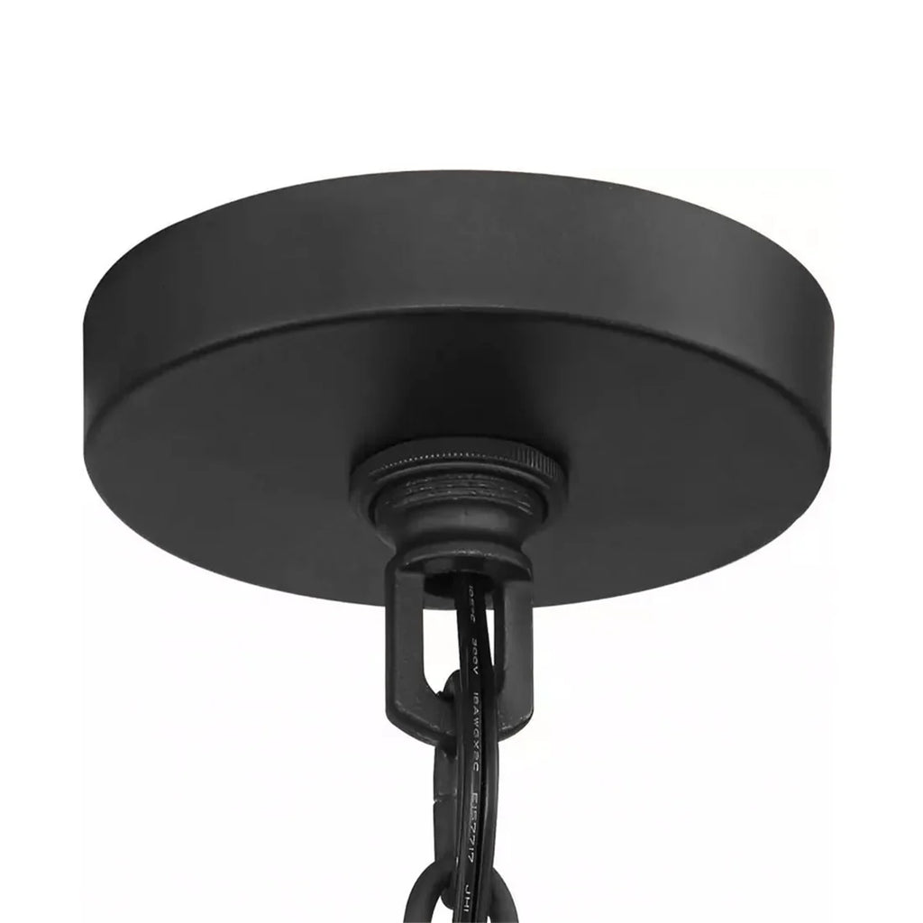 Ethan Retro Industrial Bronze Drum Pendant Light
