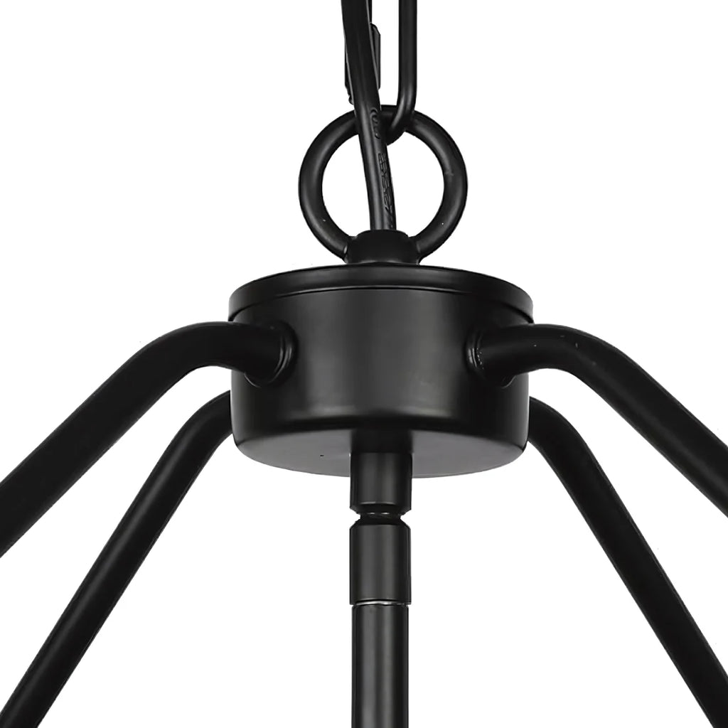 Ethan Retro Industrial Bronze Drum Pendant Light
