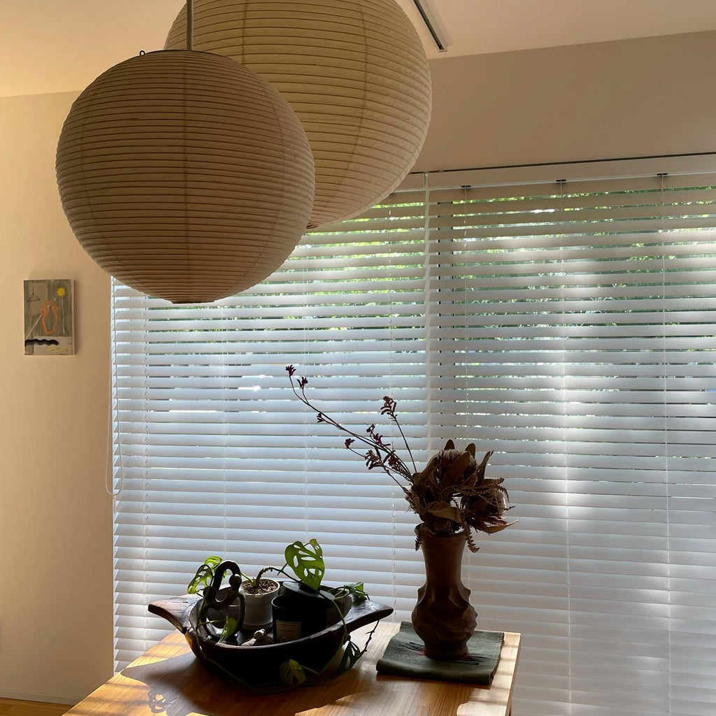 Washi Paper Suspension Lamp for Living Room