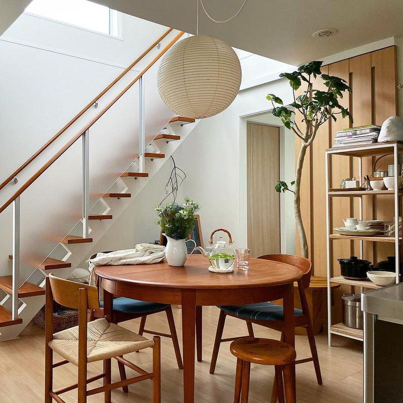Washi Paper Suspension Lamp for Living Room