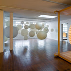 Washi Paper Suspension Lamp for Living Room