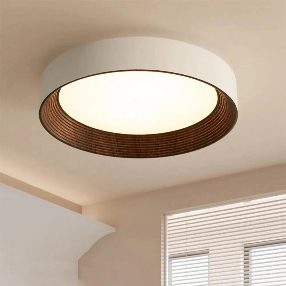 Ronan Minimalist Round Flush Mount Ceiling Light
