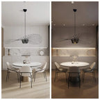 Rosland Vertigo Modern Straw Hat Pendant Light