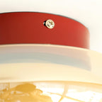 June Industrial Glass Ceiling Light