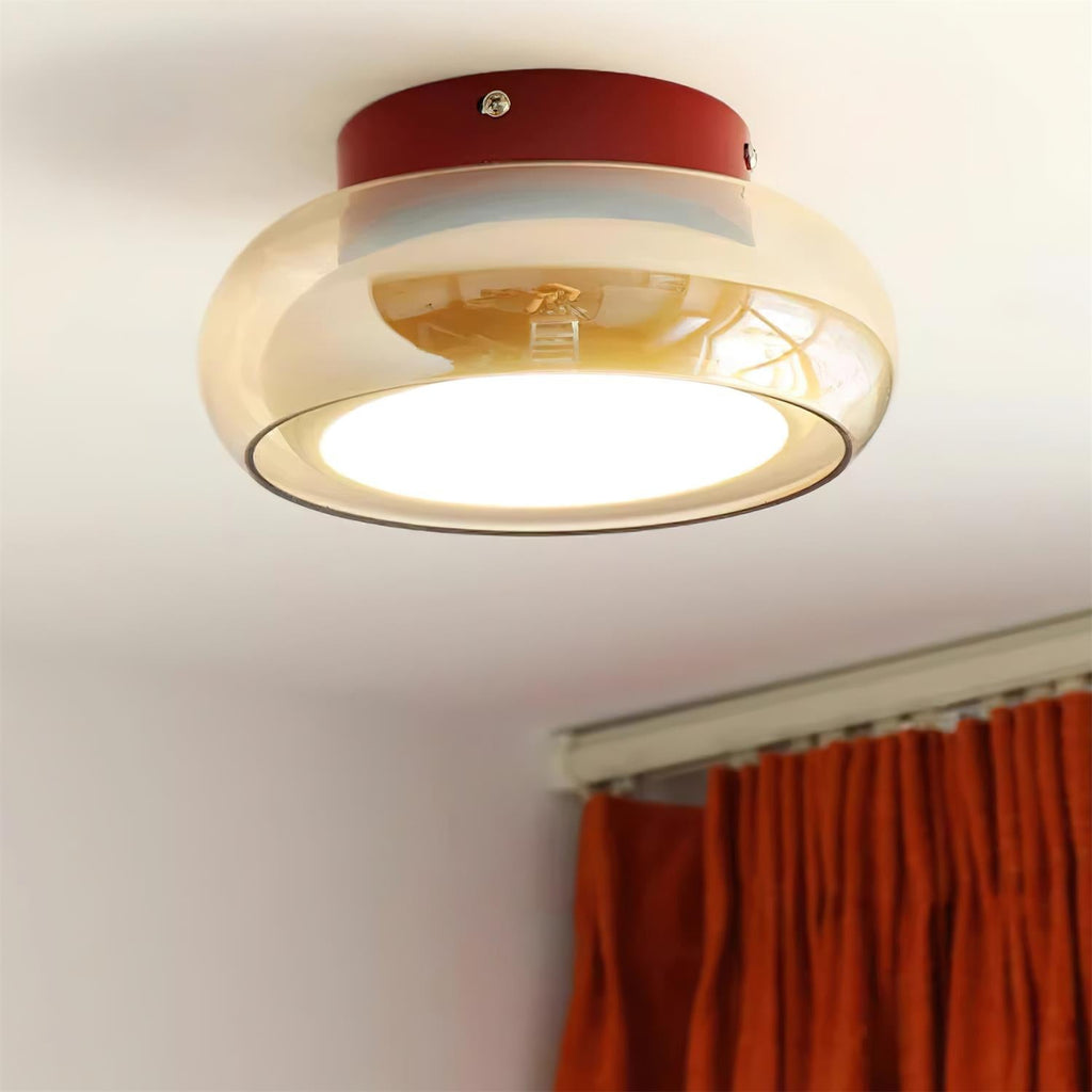June Industrial Glass Ceiling Light