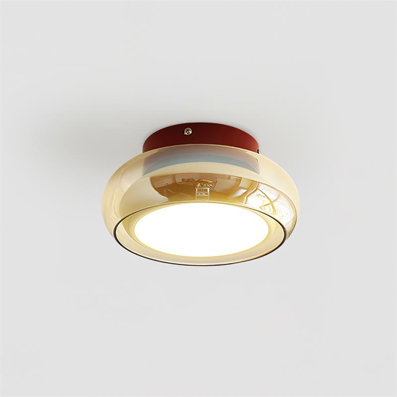 June Industrial Glass Ceiling Light