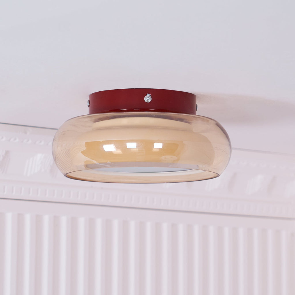 June Industrial Glass Ceiling Light