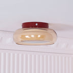 June Industrial Glass Ceiling Light