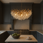 Round Crystal Chandelier