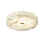 Delya Alabaster LED Round Ceiling Light