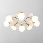 Solara Round Ceiling Light Macaron in Pastel Colors