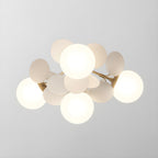 Solara Round Ceiling Light Macaron in Pastel Colors