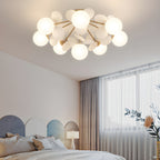 Solara Round Ceiling Light Macaron in Pastel Colors