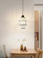 Elegant Glass Pendant Lamp Crystal – Glamour Style