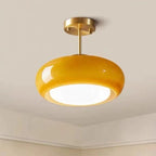 Elegant Ceiling Pendant Lamp with Glass Shade