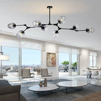 Molecular Designer Chandelier 8-Arm – Modern LED Ceiling Lamp