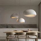 Hanging LED Ceiling Lamp in Wabi-Sabi Style