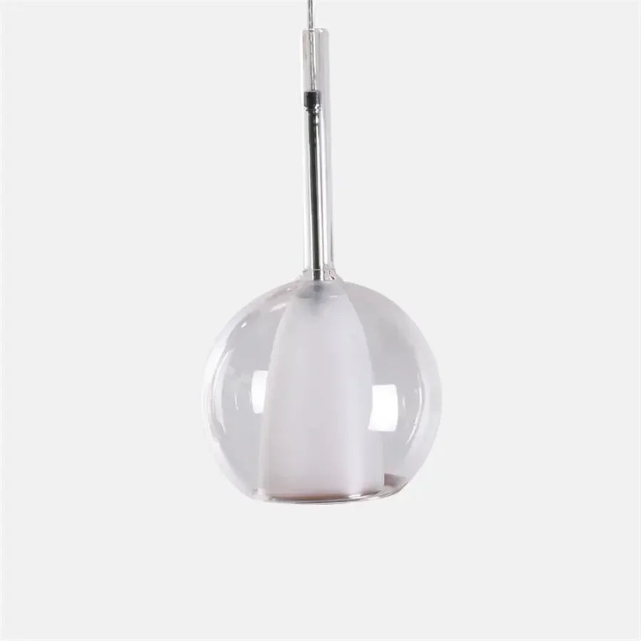 Modern Pendant Lamp with Glass Shades – Cluster Ceiling Light with Smoked Glass