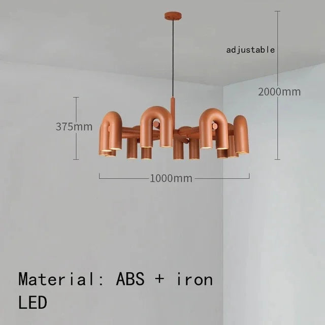 Designer Hanging Lamp with Sculptural Form – Modern Lighting