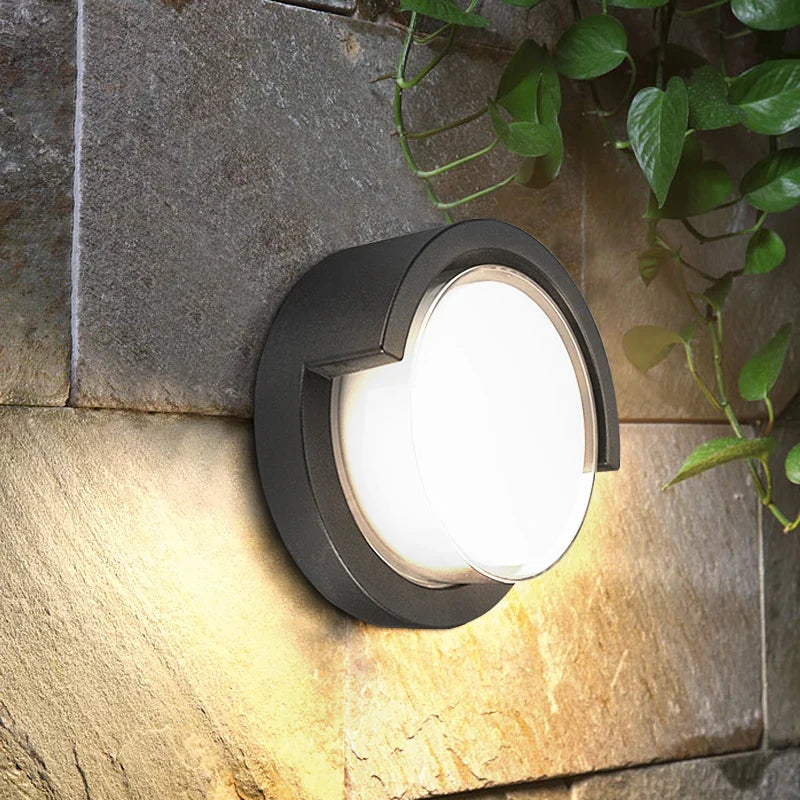 Outdoor Wall Lamp with Motion Sensor