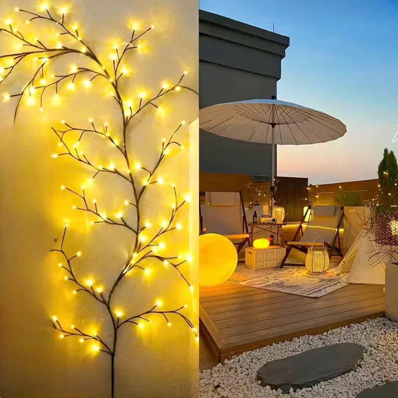 LED Wall Decoration "Branches" – Flexible Decorative Lighting for Interiors and Holidays