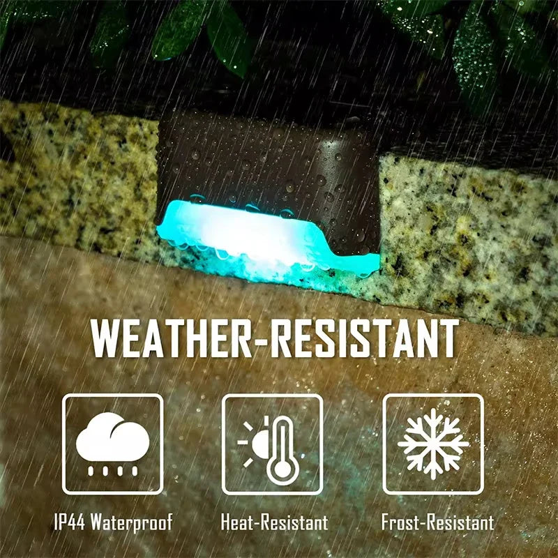 LED Solar Lamp for Balustrade – Waterproof Lighting with Twilight Sensor
