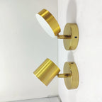 Modern LED Wall Sconce in Gold Finish – Elegance and Functionality