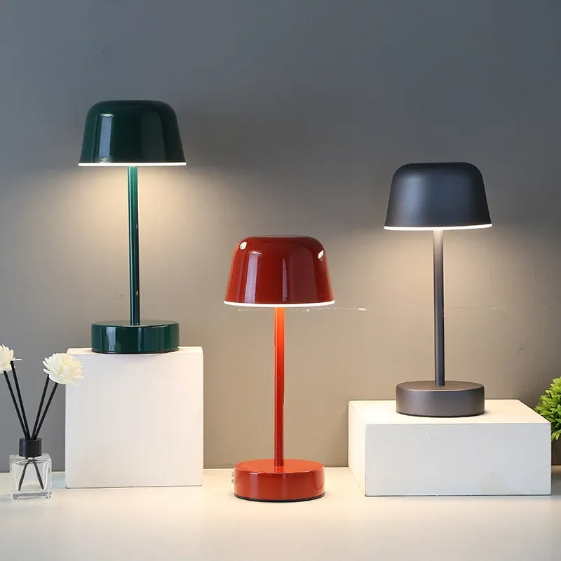 Colorful LED Table Lamp – Modern Design, USB Charging, Perfect for Desk