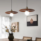 Virena - Nordic Minimalist Wooden LED Pendant Lamp