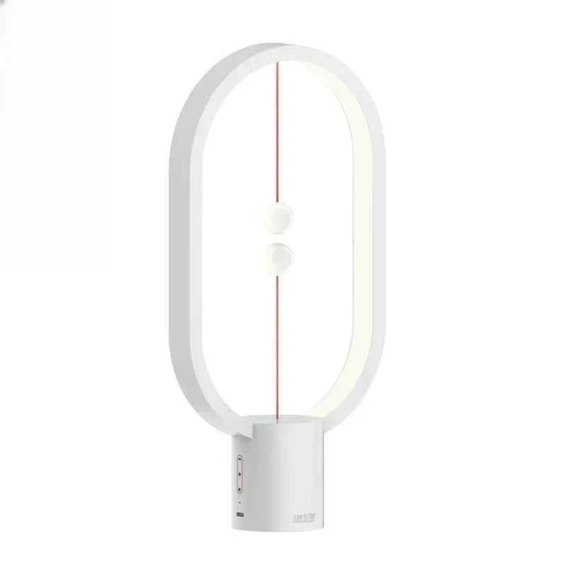 Modern LED lamp with magnetic switch – designer desk lamp with levitation effect