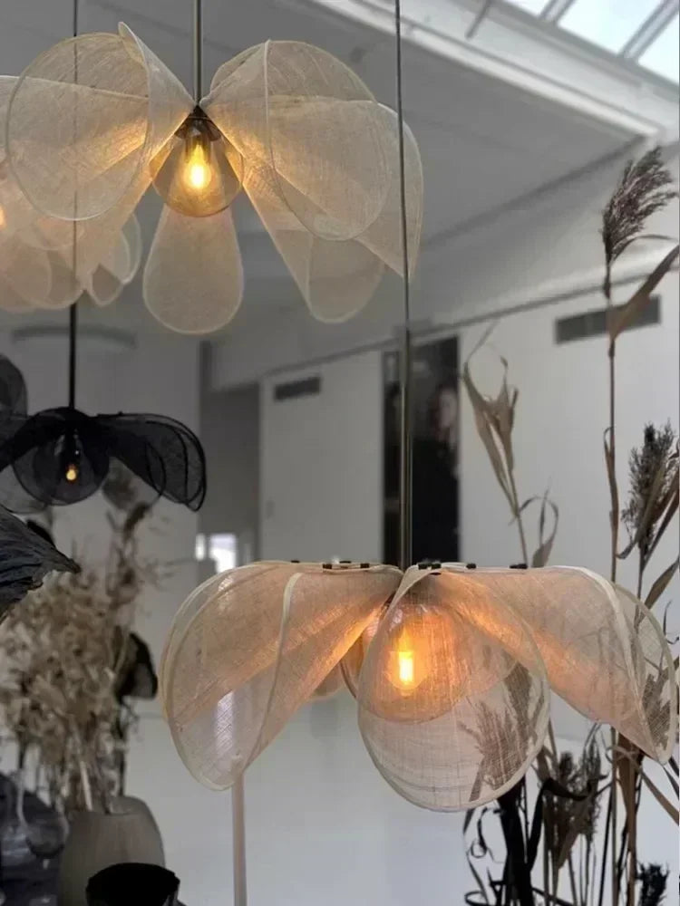 Floral Pendant Lamp – Modern Boho Design