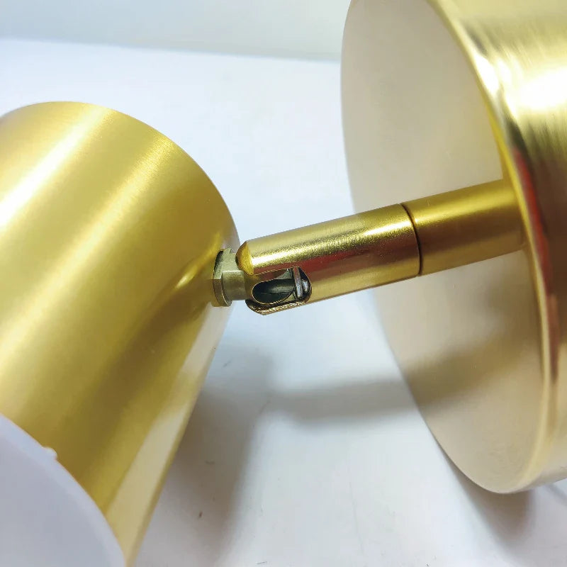 Modern LED Wall Sconce in Gold Finish – Elegance and Functionality