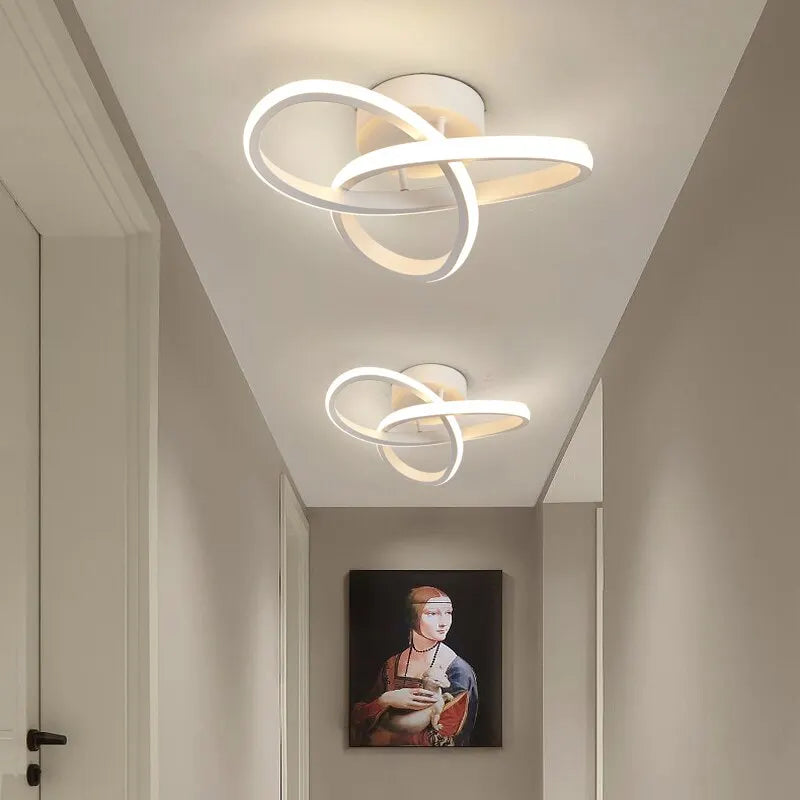 Modern LED Ceiling Lamp Chandelier – Geometric Fixture in Modern Style