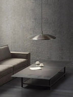 Slim Metal LED Pendant Lamp – Modern Ceiling Light in Plate Shape