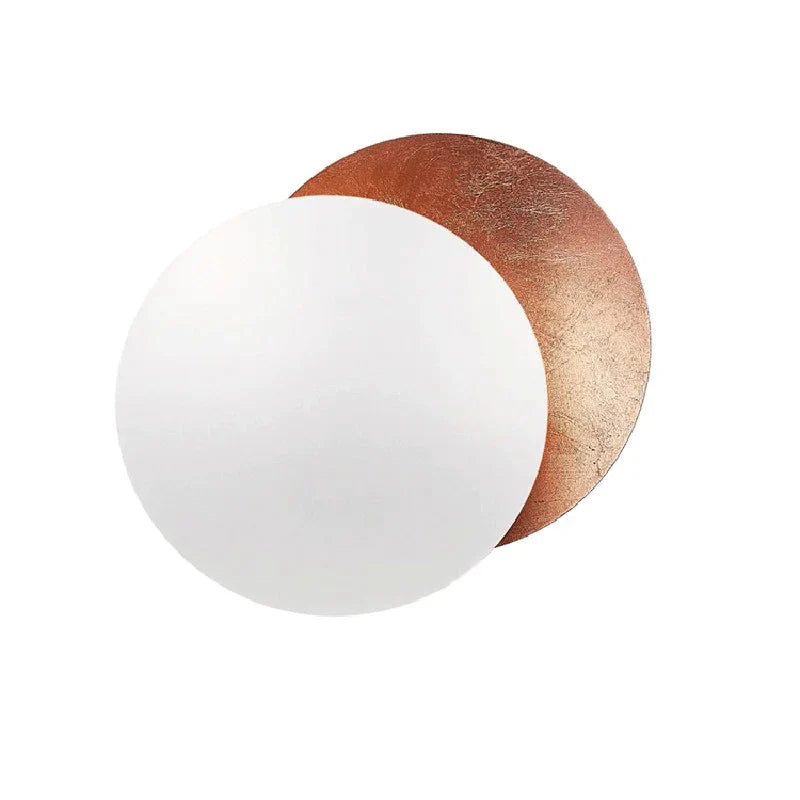 Decorative wall lamp inspired by moon phases - Rotating shade 360°