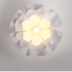 Hanging Lotus Flower Shaped Lamp – Decorative Ceiling Light with Layered Shade