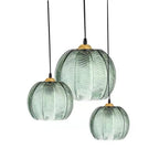 Glass Pendant Lamp in the Shape of a Sphere
