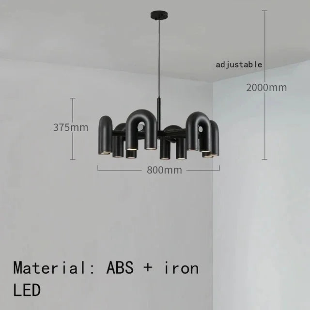 Designer Hanging Lamp with Sculptural Form – Modern Lighting