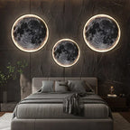 Decorative LED Wall Lamp in the Shape of a Moon