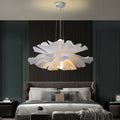 Hanging Lotus Flower Shaped Lamp – Decorative Ceiling Light with Layered Shade