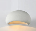 Hanging LED Ceiling Lamp in Wabi-Sabi Style