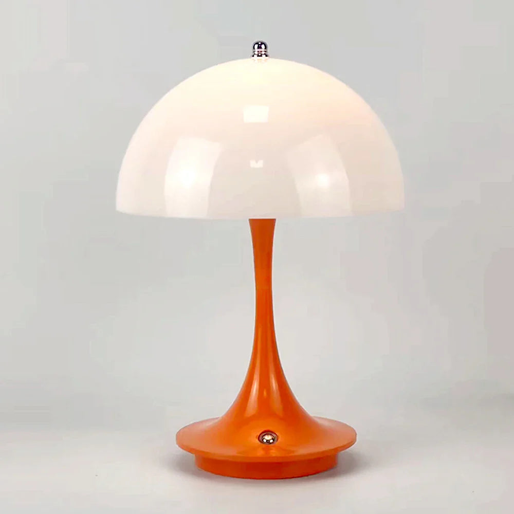 Modern LED Table Lamp – Minimalist Lamp with Dome-Shaped Shade