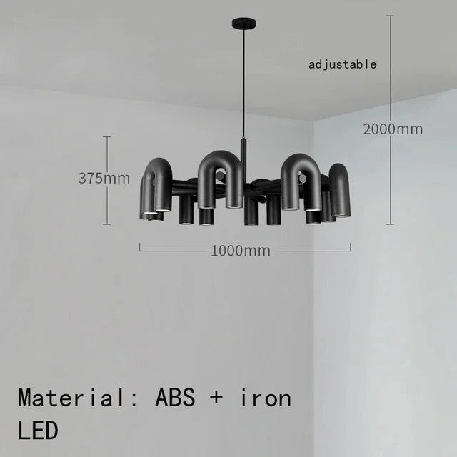 Designer Hanging Lamp with Sculptural Form – Modern Lighting
