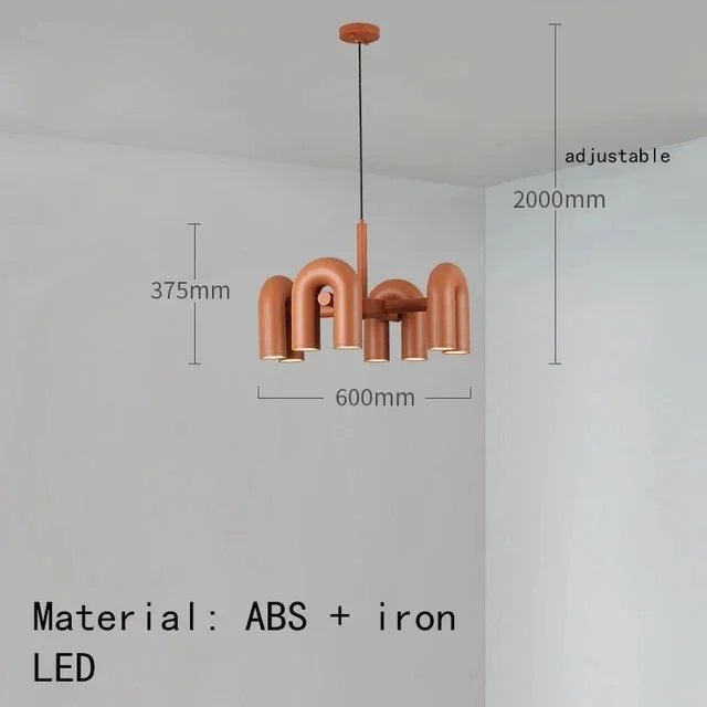 Designer Hanging Lamp with Sculptural Form – Modern Lighting